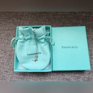 Tiffany Elsa Peretti Butterfly Necklace